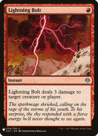 Lightning Bolt [Mystery Booster] - The Mythic Store | 24h Order Processing