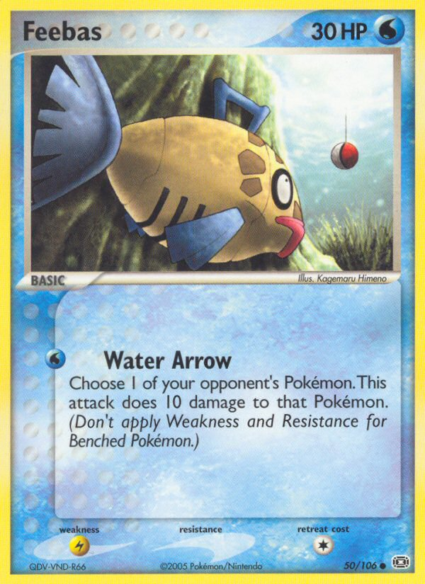 Feebas (50/106) [EX: Emerald] - The Mythic Store | 24h Order Processing