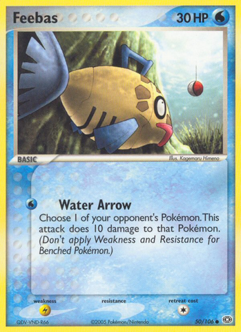 Feebas (50/106) [EX: Emerald] - The Mythic Store | 24h Order Processing
