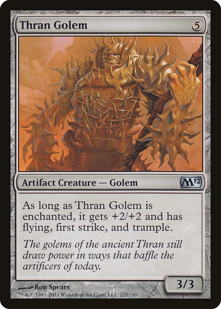 Thran Golem [Magic 2012] - The Mythic Store | 24h Order Processing