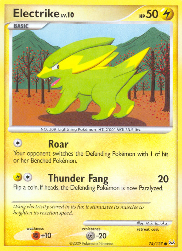 Electrike (74/127) [Platinum: Base Set] - The Mythic Store | 24h Order Processing