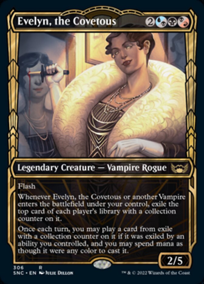 Evelyn, the Covetous (Showcase Golden Age) [Streets of New Capenna] - The Mythic Store | 24h Order Processing