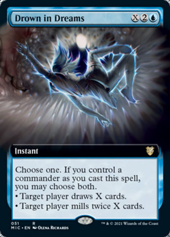 Drown in Dreams (Extended Art) [Innistrad: Midnight Hunt Commander] - The Mythic Store | 24h Order Processing