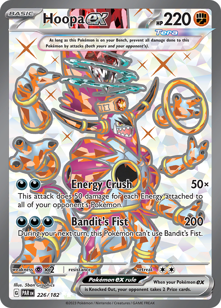 Hoopa ex (226/182) [Scarlet & Violet: Paradox Rift] - The Mythic Store | 24h Order Processing