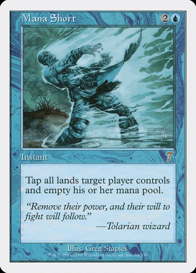 Mana Short [Seventh Edition] - The Mythic Store | 24h Order Processing