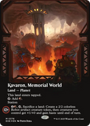 Kavaron, Memorial world (Borderless) (Galaxy Foil) [Edge of Eternities] - The Mythic Store | 24h Order Processing