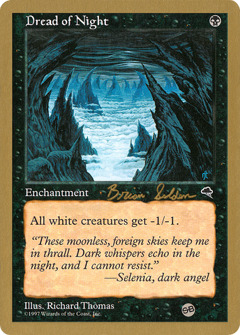 Dread of Night (Brian Selden) (SB) [World Championship Decks 1998] - The Mythic Store | 24h Order Processing