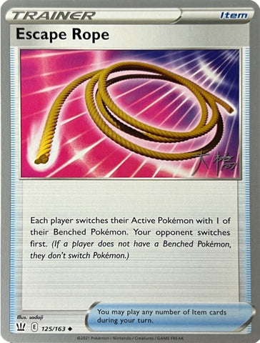 Escape Rope (125/163) (Ice Rider Palkia - Rikuto Ohashi) [World Championships 2022] - The Mythic Store | 24h Order Processing