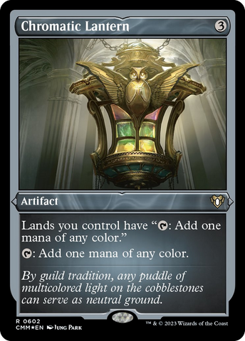 Chromatic Lantern (Foil Etched) [Commander Masters] - The Mythic Store | 24h Order Processing