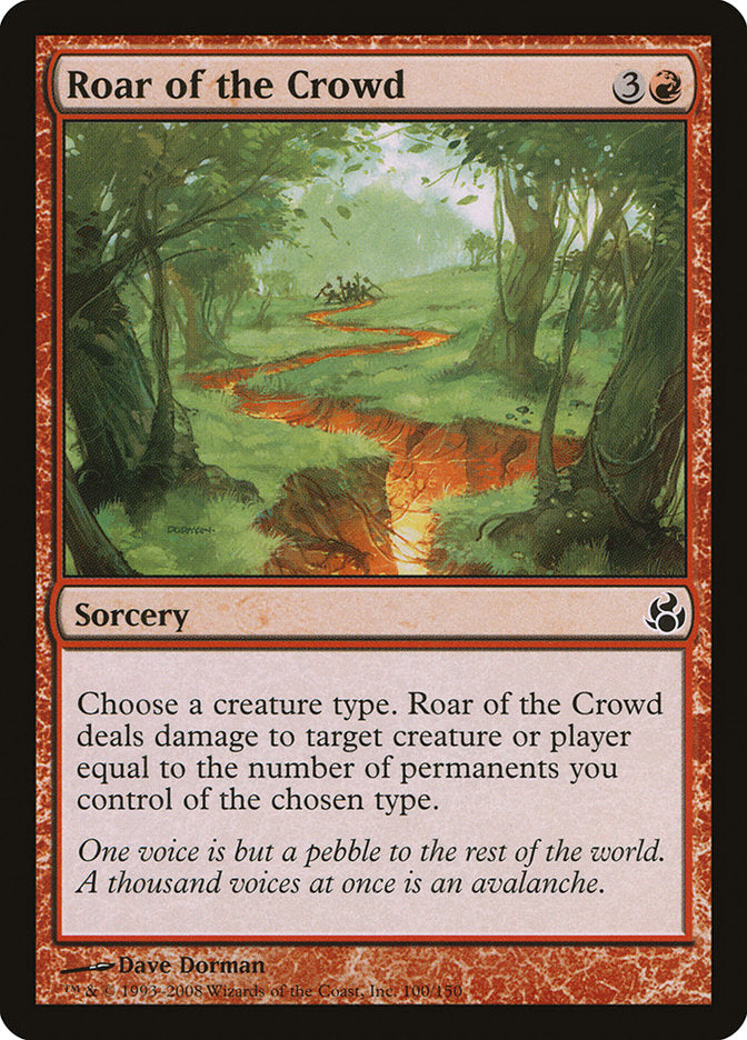 Roar of the Crowd [Morningtide] - The Mythic Store | 24h Order Processing