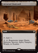 Accursed Duneyard (Extended Art) [Aetherdrift Commander] - The Mythic Store | 24h Order Processing