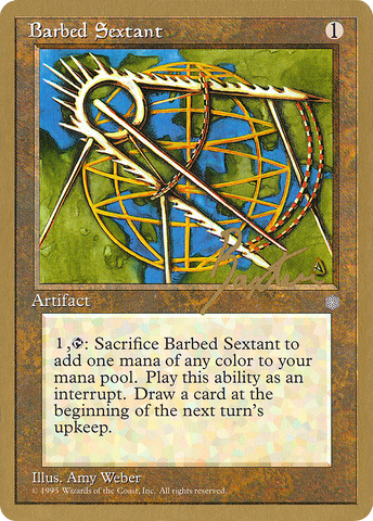 Barbed Sextant (George Baxter) [Pro Tour Collector Set] - The Mythic Store | 24h Order Processing