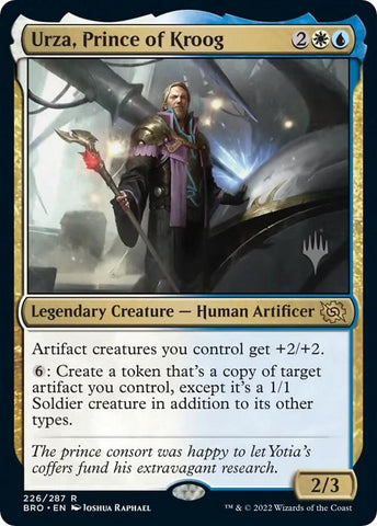 Urza, Prince of Kroog (Promo Pack) [The Brothers' War Promos] - The Mythic Store | 24h Order Processing