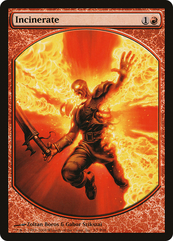 Incinerate [Magic Player Rewards 2008] - The Mythic Store | 24h Order Processing