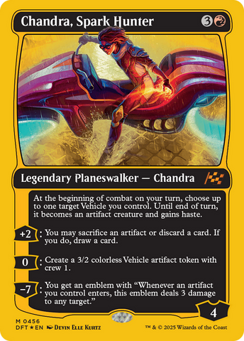 Chandra, Spark Hunter (First-Place Foil) [Aetherdrift] - The Mythic Store | 24h Order Processing