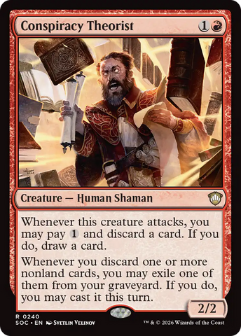 Conspiracy Theorist [Secrets of Strixhaven Commander] - The Mythic Store | 24h Order Processing