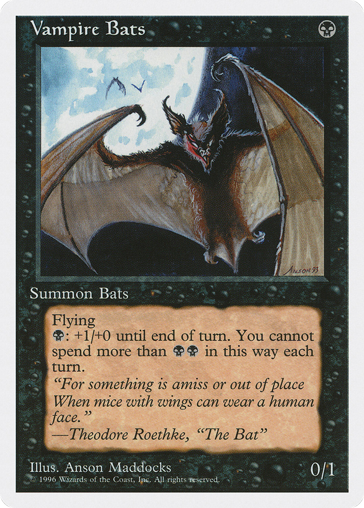 Vampire Bats [Introductory Two-Player Set] - The Mythic Store | 24h Order Processing