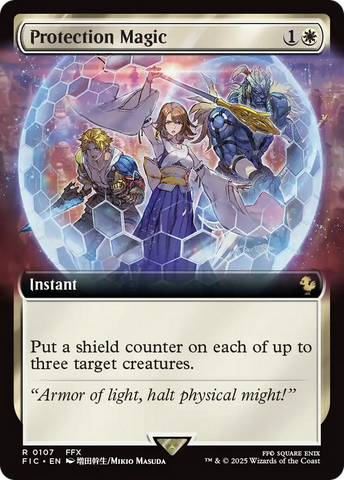 Protection Magic (Extended Art) [FINAL FANTASY Commander] - The Mythic Store | 24h Order Processing