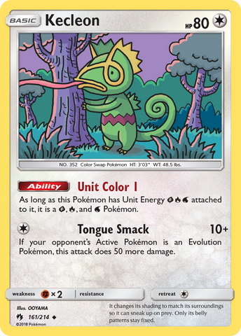 Kecleon (161/214) [Sun & Moon: Lost Thunder] - The Mythic Store | 24h Order Processing