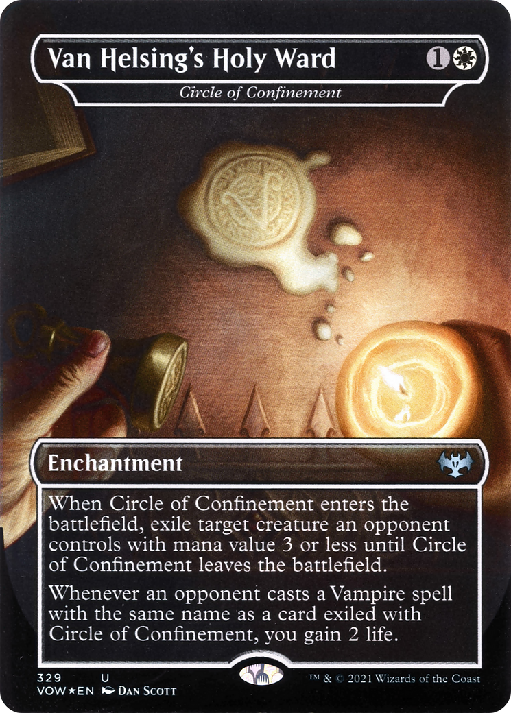 Circle of Confinement - Van Helsing's Holy Ward [Innistrad: Crimson Vow] - The Mythic Store | 24h Order Processing