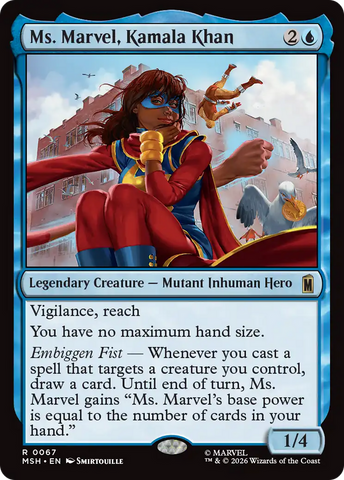 Ms. Marvel, Kamala Khan [Marvel Super Heroes] - The Mythic Store | 24h Order Processing