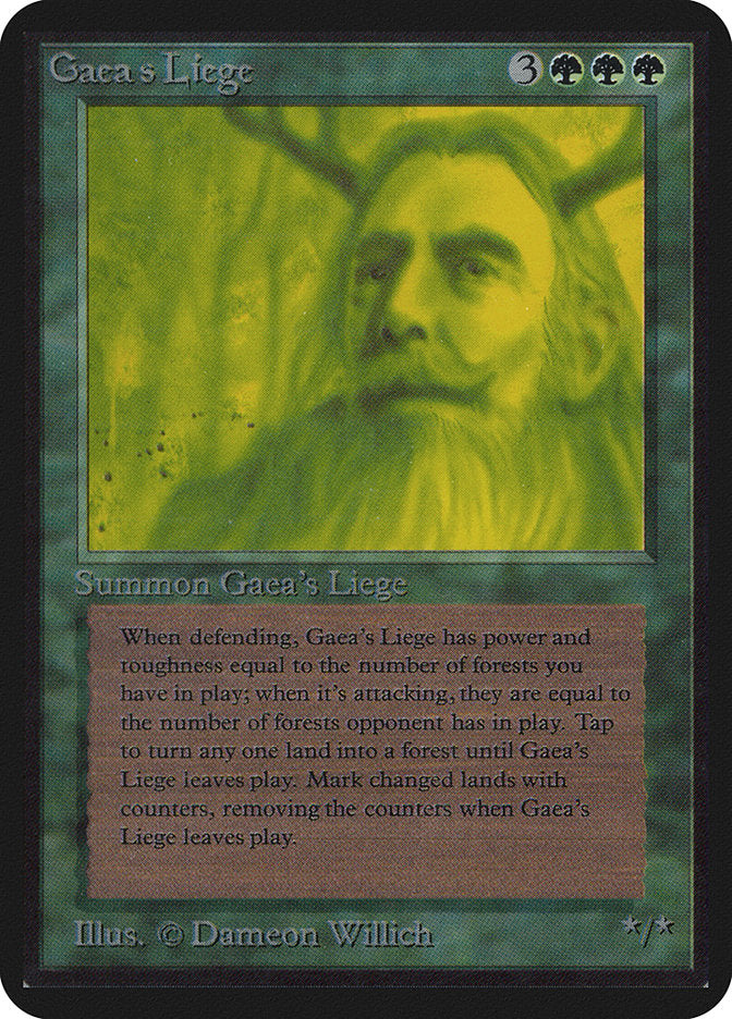 Gaea's Liege [Alpha Edition] - The Mythic Store | 24h Order Processing