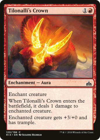 Tilonalli's Crown [Rivals of Ixalan] - The Mythic Store | 24h Order Processing