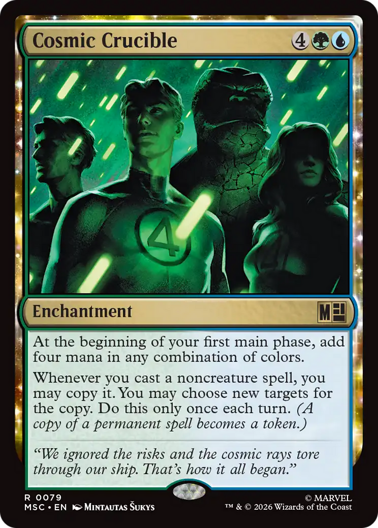 Cosmic Crucible (Surge Foil) [Marvel Super Heroes Commander] - The Mythic Store | 24h Order Processing