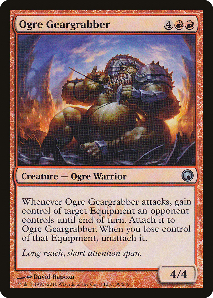 Ogre Geargrabber [Scars of Mirrodin] - The Mythic Store | 24h Order Processing
