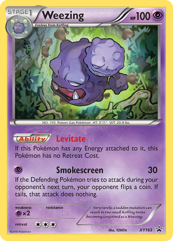 Weezing (XY163) [XY: Black Star Promos] - The Mythic Store | 24h Order Processing
