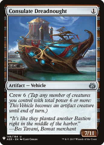 Consulate Dreadnought [Mystery Booster] - The Mythic Store | 24h Order Processing