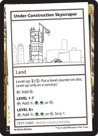 Under-Construction Skyscraper [Mystery Booster 2 Playtest Cards] - The Mythic Store | 24h Order Processing