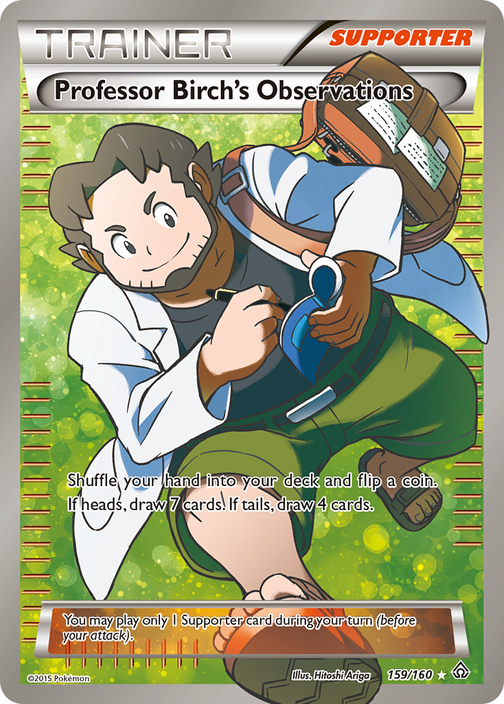 Professor Birch's Observations (159/160) [XY: Primal Clash] - The Mythic Store | 24h Order Processing