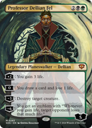 Professor Dellian Fel (Borderless) [Secrets of Strixhaven] - The Mythic Store | 24h Order Processing