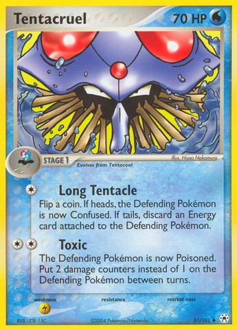 Tentacruel (51/101) [EX: Hidden Legends] - The Mythic Store | 24h Order Processing