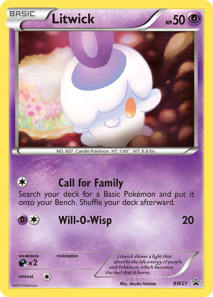 Litwick (BW27) [Black & White: Black Star Promos] - The Mythic Store | 24h Order Processing