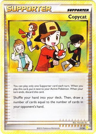 Copycat (21/30) [HeartGold & SoulSilver: Trainer Kit - Raichu] - The Mythic Store | 24h Order Processing