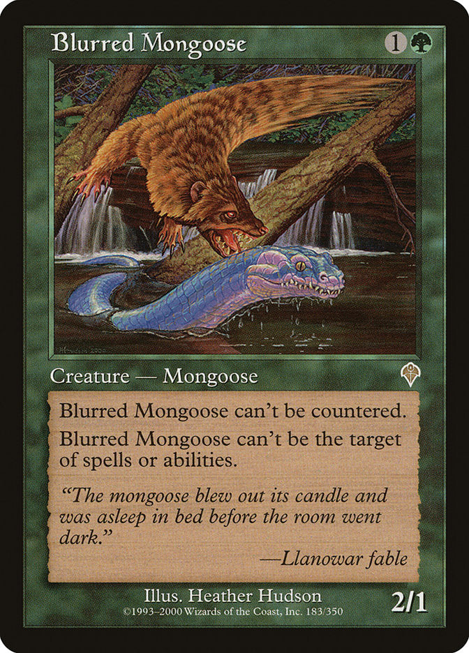Blurred Mongoose [Invasion] - The Mythic Store | 24h Order Processing