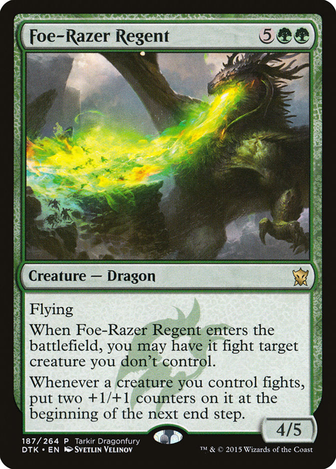 Foe-Razer Regent [Tarkir Dragonfury] - The Mythic Store | 24h Order Processing