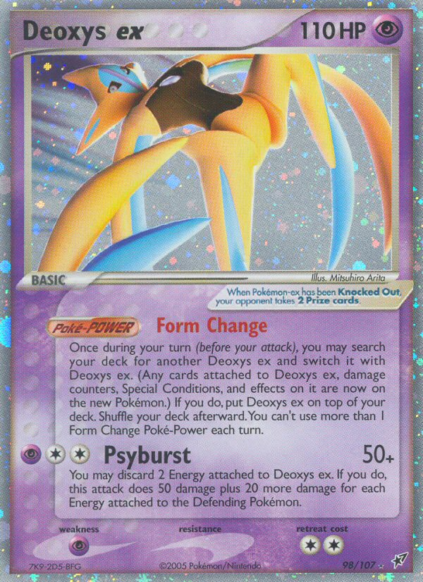 Deoxys ex (98/107) [EX: Deoxys] - The Mythic Store | 24h Order Processing
