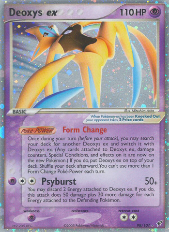 Deoxys ex (98/107) [EX: Deoxys] - The Mythic Store | 24h Order Processing