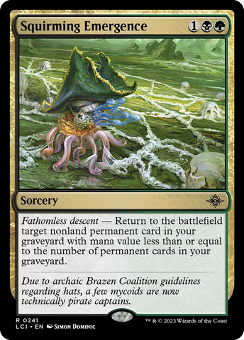 Squirming Emergence [The Lost Caverns of Ixalan] - The Mythic Store | 24h Order Processing