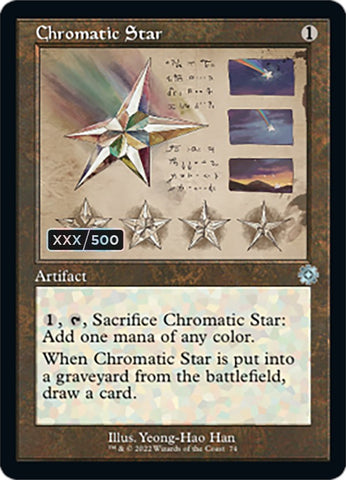 Chromatic Star (Retro Schematic) (Serialized) [The Brothers' War Retro Artifacts] - The Mythic Store | 24h Order Processing