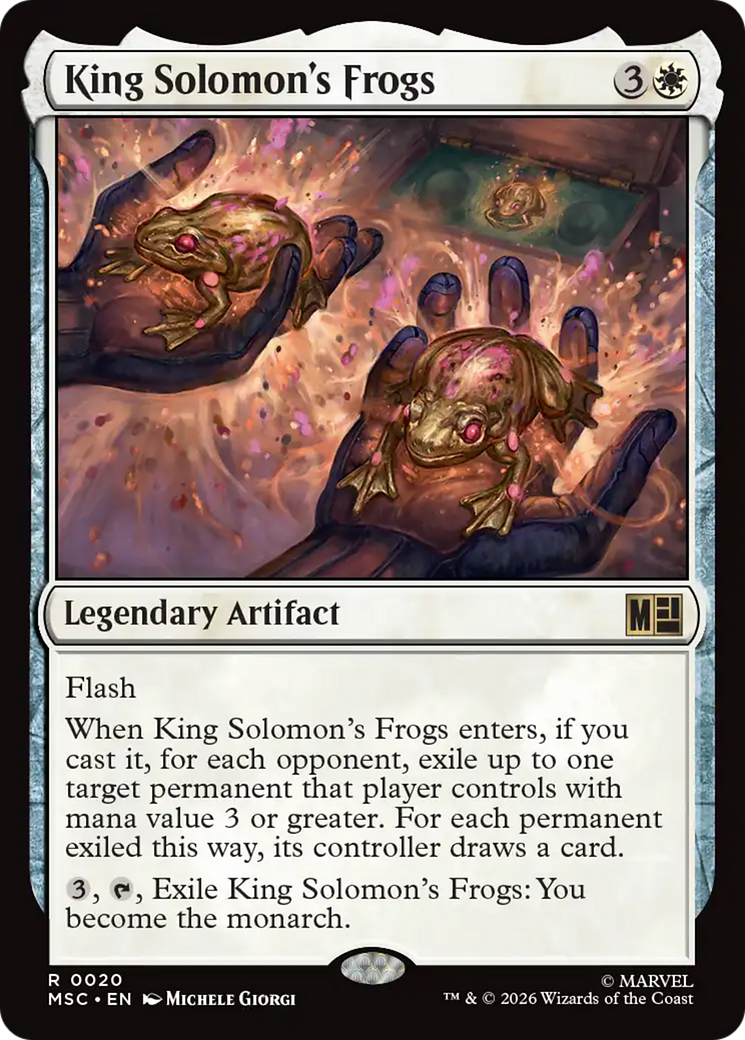 King Solomon's Frogs [Marvel Super Heroes Commander] - The Mythic Store | 24h Order Processing
