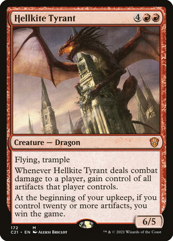 Hellkite Tyrant [Commander 2021] - The Mythic Store | 24h Order Processing