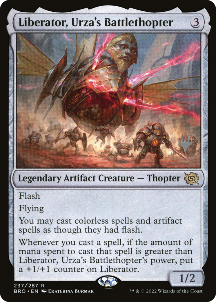Liberator, Urza's Battlethopter (Promo Pack) [The Brothers' War Promos] - The Mythic Store | 24h Order Processing