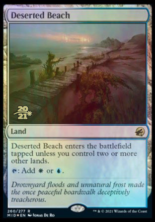 Deserted Beach [Innistrad: Midnight Hunt Prerelease Promos] - The Mythic Store | 24h Order Processing