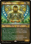 King Darien XLVIII (Showcase Textured) [Dominaria United] - The Mythic Store | 24h Order Processing