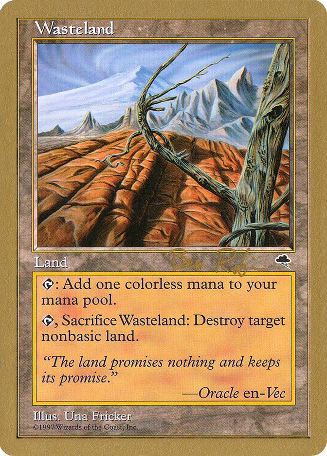 Wasteland (Ben Rubin) [World Championship Decks 1998] - The Mythic Store | 24h Order Processing