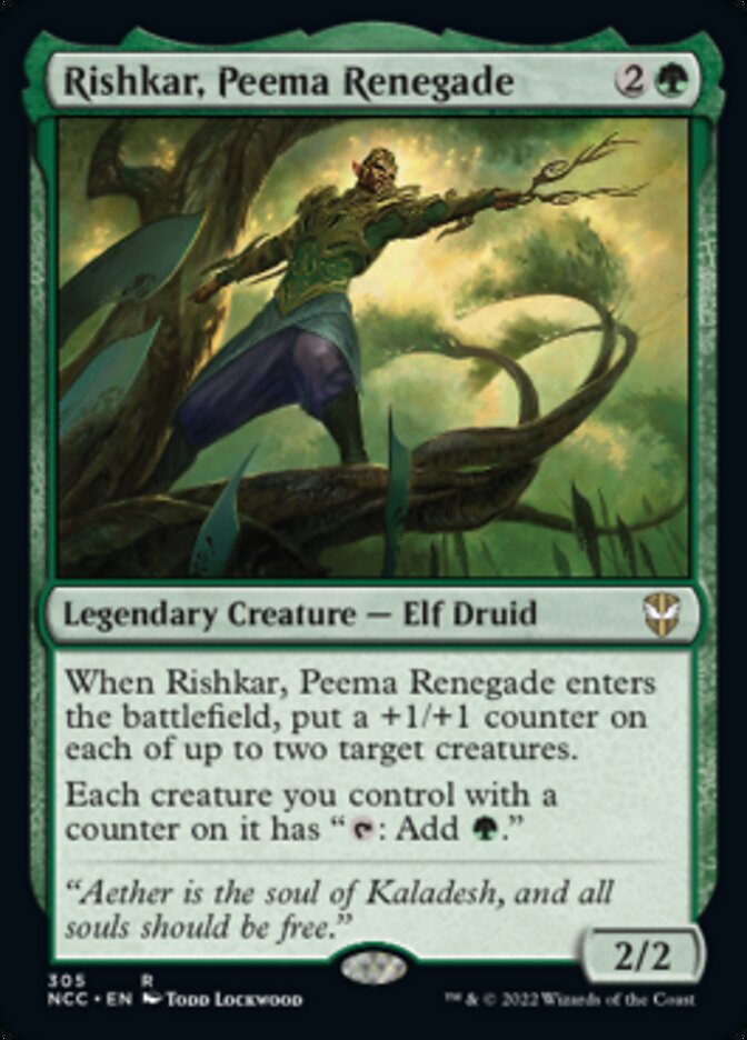 Rishkar, Peema Renegade [Streets of New Capenna Commander] - The Mythic Store | 24h Order Processing